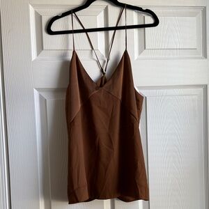 Express Brown Top